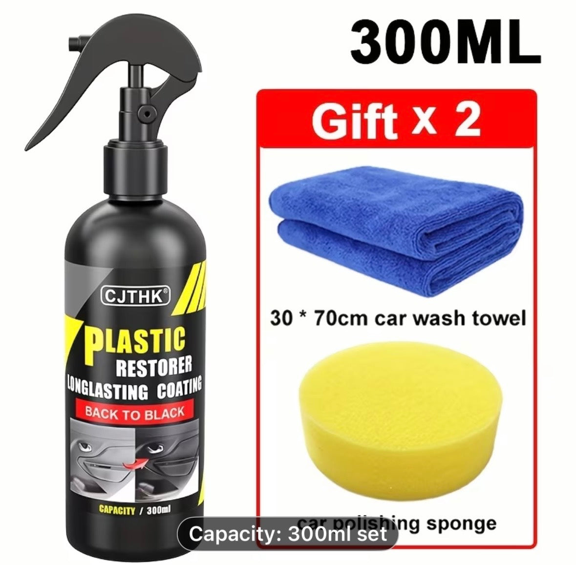 Car Interior Plastic Restorer