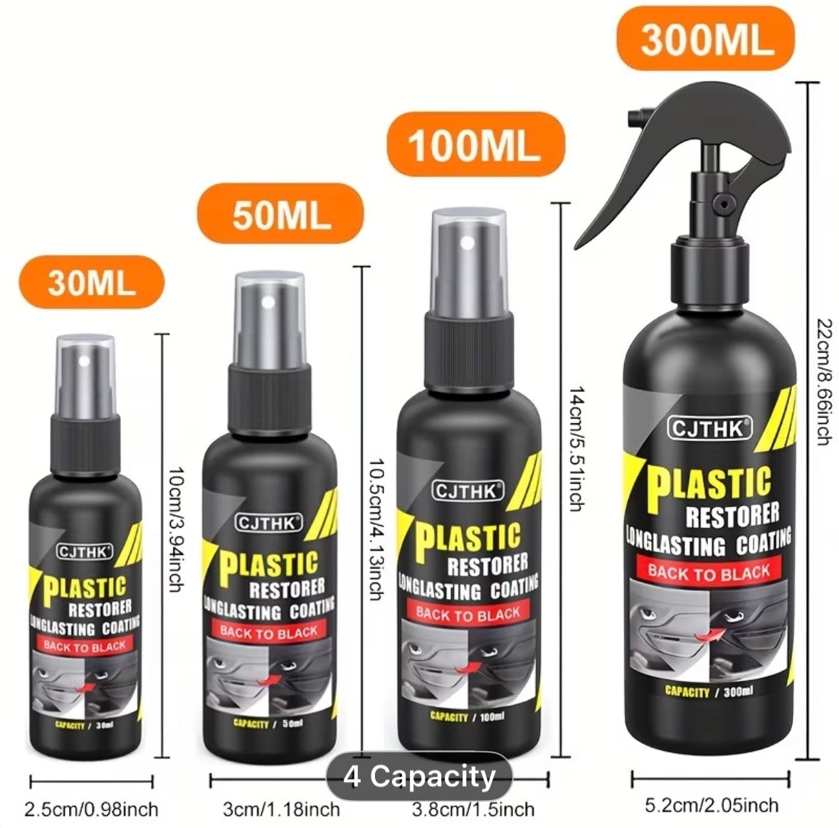 Car Interior Plastic Restorer